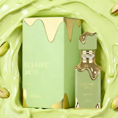 Eclaire Pistache is a gourmand fragrance crafted for menandwomen,3.4 Ounce/100ml