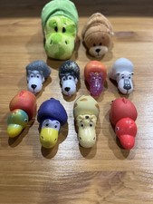 Flipazoo Mini Animal Figures Flip A Zoo Reversible Toys Plush Lot of 10
