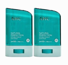 AHC Natural Perfection Double Shield Sun Stick SPF50 PA   22g x 2pcs Set