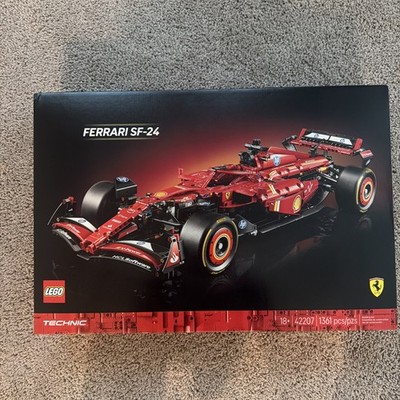 LEGO TECHNIC: Ferrari SF-24 F1 Car (42207) Complete Set 1361 Pieces NIB Sealed
