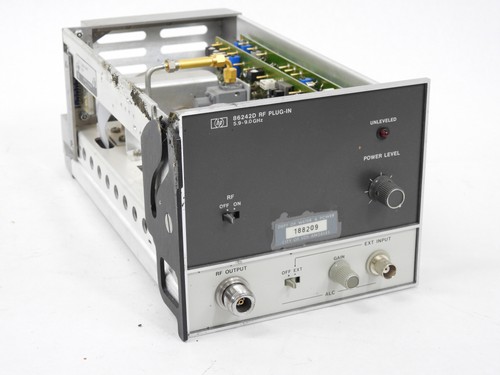 HP 86242D RF Plug-In Module for 8620C Oscillator (option 008, free returns)