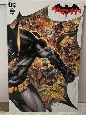 BATMAN #100 Wrap cover by Stanley ARTGERM Lau JOKER Robin BATGIRL