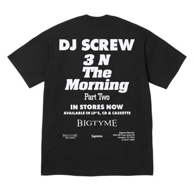 Supreme DJ Screw Suc Tee Black Sz L | eBay