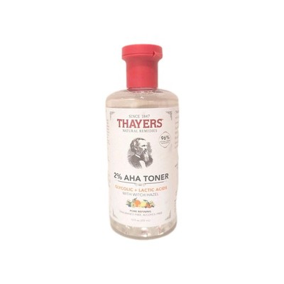 Thayers AHA Toner Alcohol Free Glycolic Acid Pore Refining Facial Toner 12oz