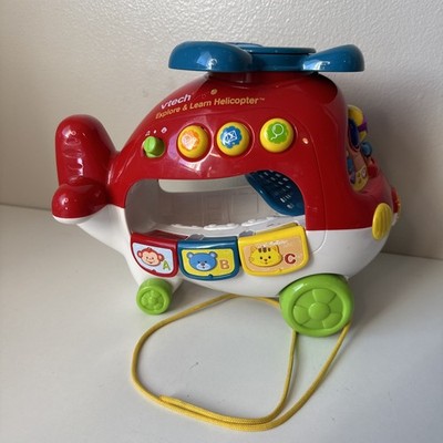VTech Explore and Learn Helicopter Sounds, ABCs, Colors & Counting - Works!