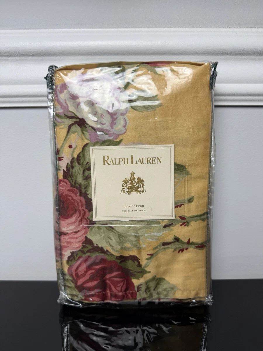 Ralph Lauren King Yellow Pillow Shams for sale | eBay