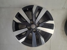 1x Alufelge 17 Zoll 6.5" 4x100 50ET Glanz Graphit AC4CH-T6 Nissan I Rim Wheel