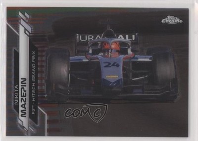 2020 Topps Chrome Formula 1 F2 Cars Nikita Mazepin #79 0a8d