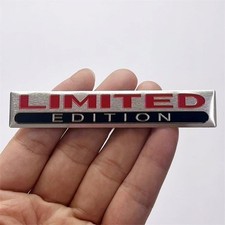 1x Limited Edition Vehicle Emblem Metal Car Sticker Aluminum Us Stock