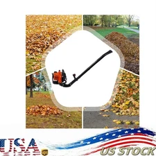 2-Stroke Backpack Gas Leaf Blower Gasoline Snow Blowers Engine 1.25KW 42.7cc
