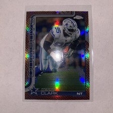2025 Topps Chrome Football #73 Kenny Clark Football Pattern Parallel 🔥Cowboys 