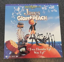 1996 stop-motion film James and the Giant Peach, Laserdisc.