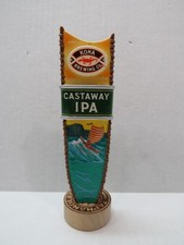 6+5/8 INCH KONA BREWING CASTAWAY IPA TAP HAWAII KEGARATOR TIKI BAR (E2.5C118D)