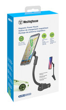 Magnetic Phone Holder for Car Cigarette Lighter 2.4A