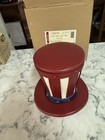 Longaberger RARE All American Uncle Sam's Top Hat Basket set, MINT FREESHIP! — photo 1