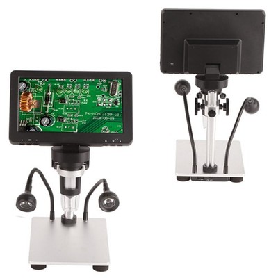 12MP High Definition 7in 1200x Industrial Electric Digital Microscope Mobile WT