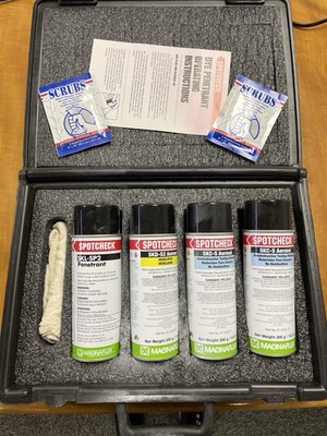 Magnaflux Spotcheck Dye Penetrant Test Kit (SKC-S, SKD-S2, SKL-SP2) SK-416