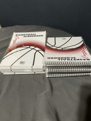 24 X Champion Basketball Scorebook - 30 Games, 15 Players per Team