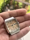 Seiko King Quartz 1977 Vintage Tropical Patina Frosted 5856-5000 (not Running)