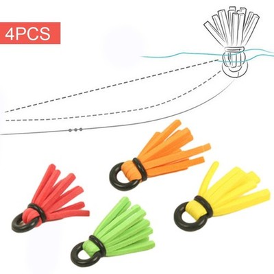 Lebendig farbiges 4-teiliges Schaumstoff Schlag Indikator Set perfekt zum Fliege