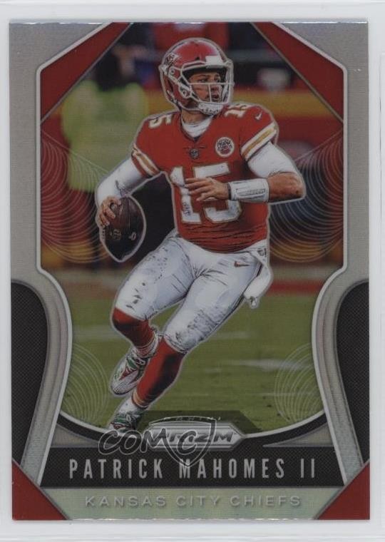 2019 Panini Prizm Silver Prizm Patrick Mahomes II #210 6m1