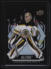 2022-23 Upper Deck Allure #93 Jeremy Swayman Black Rainbow