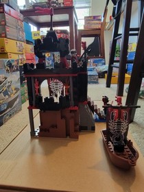 Lego 8802 Knights' Kingdom II Dark Fortress Landing 100% Complete + Instructions