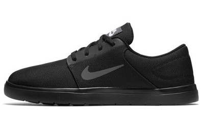 Nike Sb Portmore Ultralight Canvas Black Dark Grey White - 844445-001 Size