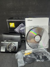 Silver Nikon Coolpix S4000 Silver Digital Camera New Open Box Never Used