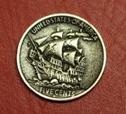 HOBO Buffalo Nickel Pirate Ship Real US Nickel
