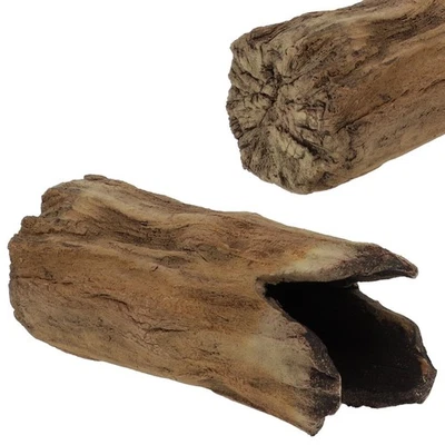 GARPET Aquarium Deko Baumstamm Höhle Röhre Ablaichhöhle Fisch Krebs Wels Tonröhre