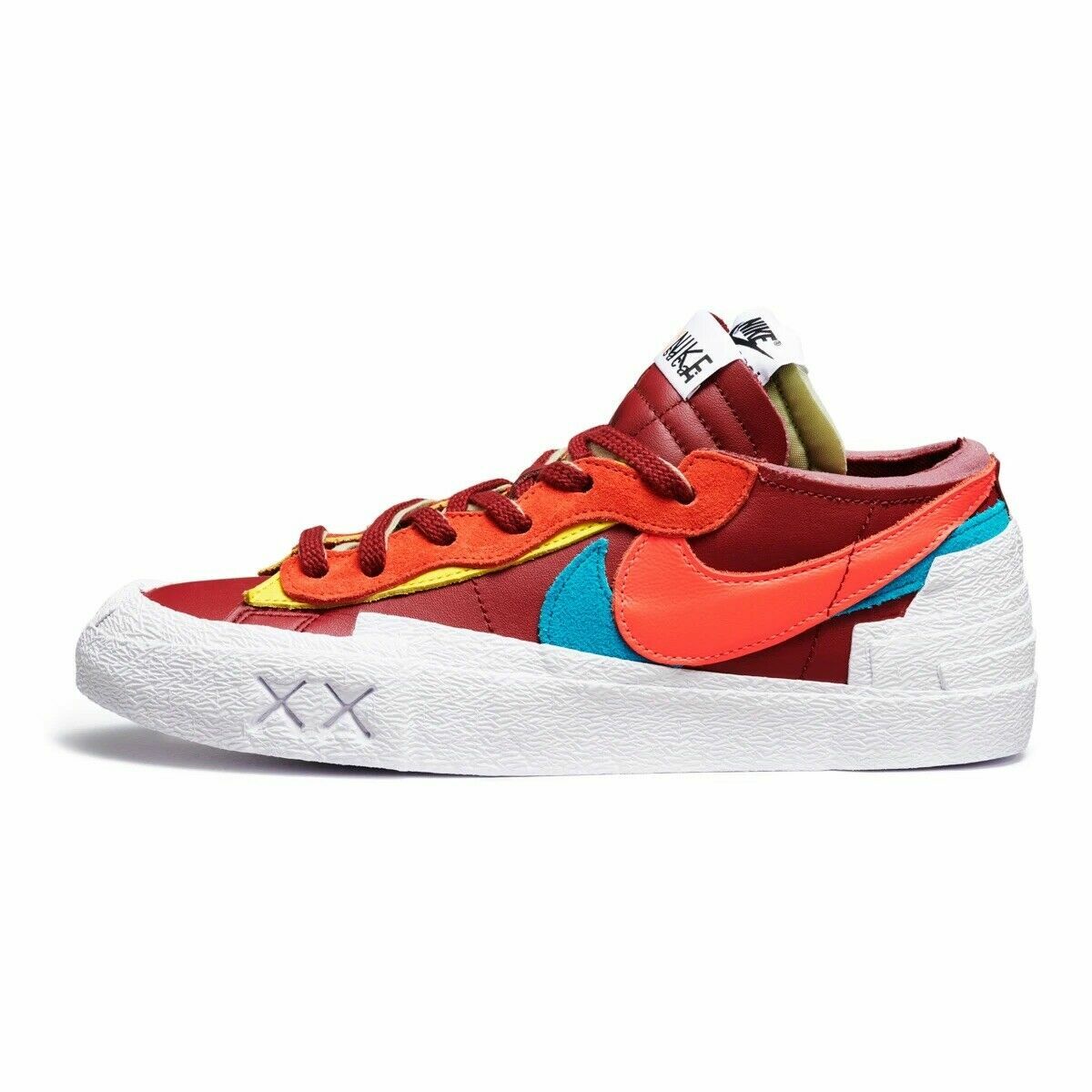 靴 Nike Blazer Low Sacai KAWS DM7901-600 Nike Blazer Low Sacai Kaws DM7901 600 11.5 Team Red Hot Lava