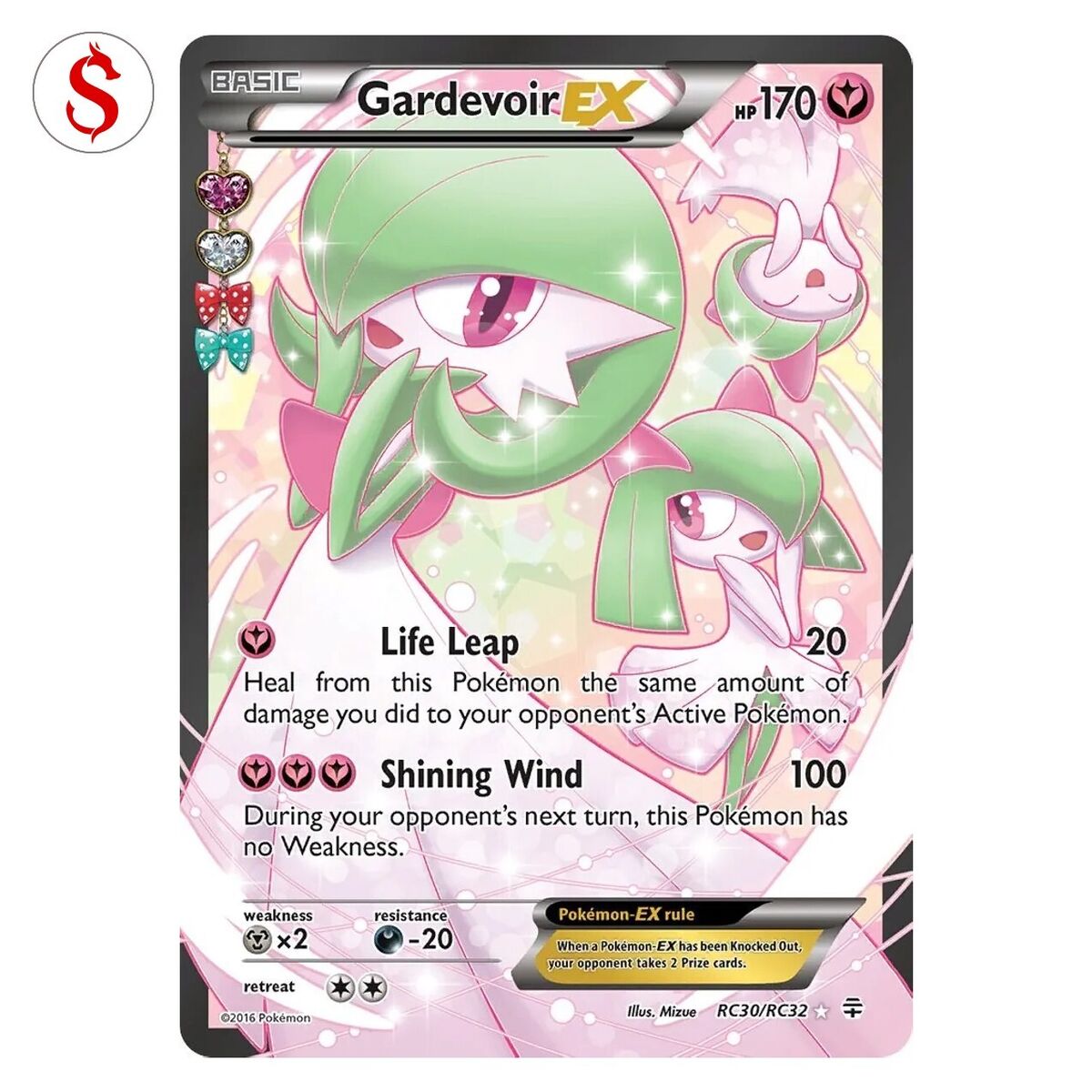 Mavin  Gardevoir EX - RC30/RC32 - Promo Full Art Ultra Rare NM