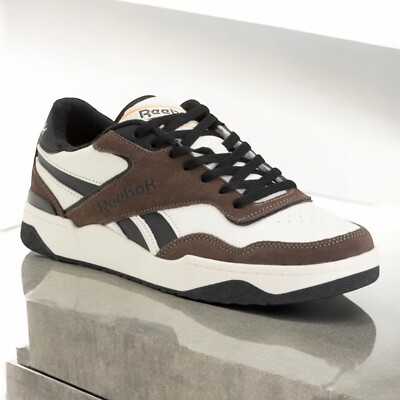 Reebok Court Drift Men s Sneaker Black Mocha Shoes Classic Tennis