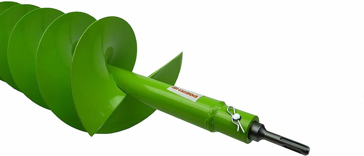 Trapano A Terra Professionale 120 Mm Con Adattatore SDS Max: Per Fori Precisi, Anche Su Terreni Duri
