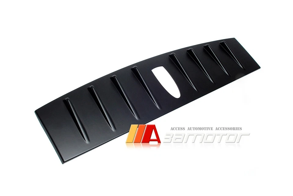 Alerón de techo negro mate tiburón generador vórtice para Subaru WRX STI 2015-2017 Foto 3 de 4