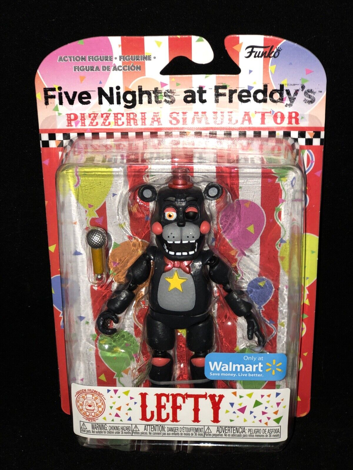 PELUCIA FIVE NIGHTS AT FREDDYS FNAF GAME ANIMATRONICS LEFT PIZZA SIMULATOR  18CM