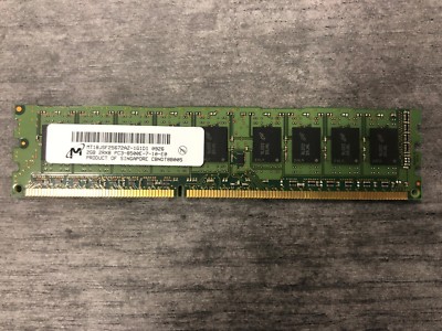 Micron Mt18jsf25672az-1g1d1 3gb Pc3-10600e Ddr3 ECC RAM Sticks