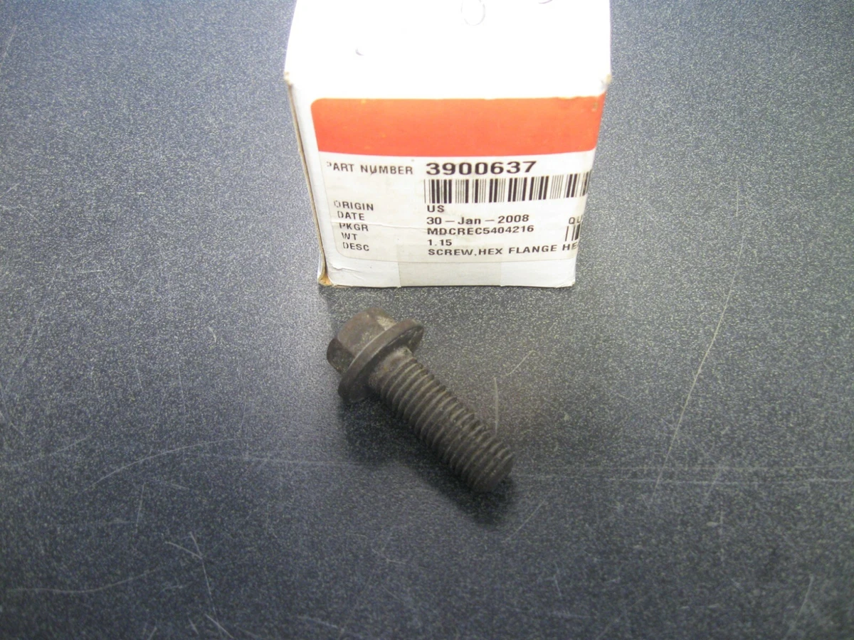 CUMMINS HEX CAP FLANGE SCREW 3900637 JAS98 | eBay