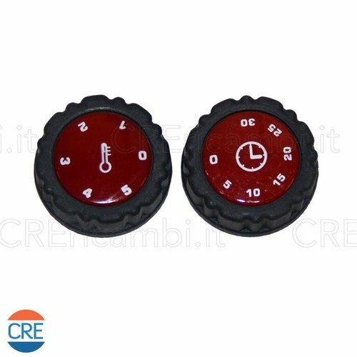 2 Manopole Timer Temperatura Forno Fornetto Cuocipizza Da Gennaro 905 909  ARIETE | eBay