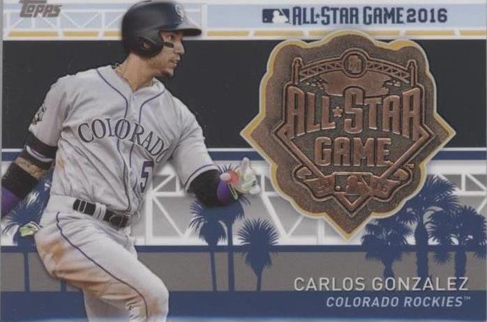 2017 Topps - Carlos Gonzalez #MLBAS-CG - 1 of 1