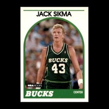 Jack Sikma 1989-90 Hoops Milwaukee Bucks #66 R328X 86