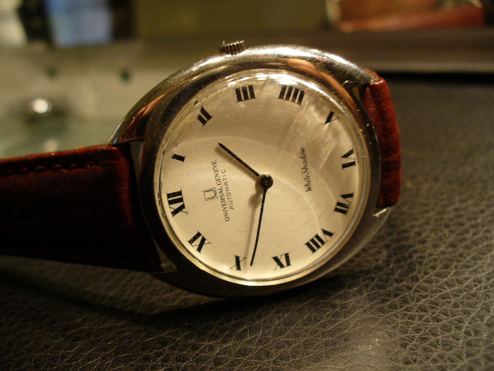 UNIVERSAL GENEVE Automatic WHITE SHADOW Working W… - image 2