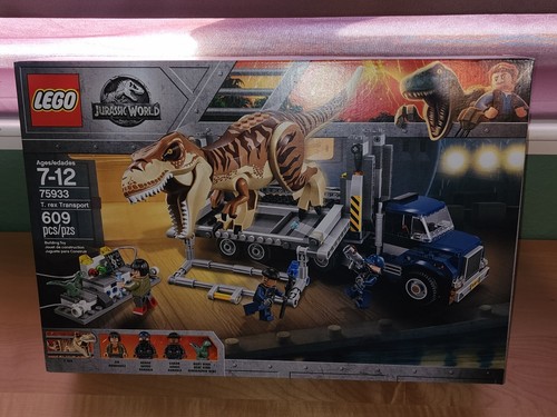LEGO®75933 Jurassic World T. Rex Transport New Sealed Retired ...
