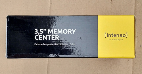 Intenso 3.5" Memory Center 8TB Portable Hard Drive (2 Pin Plug) - Picture 11 of 11