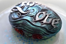 LOVE SOAP SILICONE MOLD MOULD RESIN PLASTER WAX