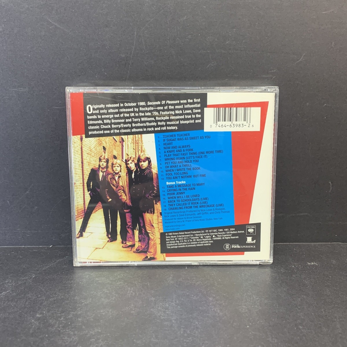 ロックパイル／セカンズ・オブ・プレジャー【CD/USED】 ロックパイル／セカンズ・オブ・プレジャー【CD/USED】 Rockpile