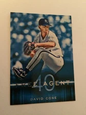 2015 Topps Free Agent 40 David Cone Royals F4013 Low S&H