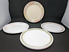 TEN Mix-n-Match CORELLE 10.25" Dinner Plates Mirage Spring Blossom Peach Garland