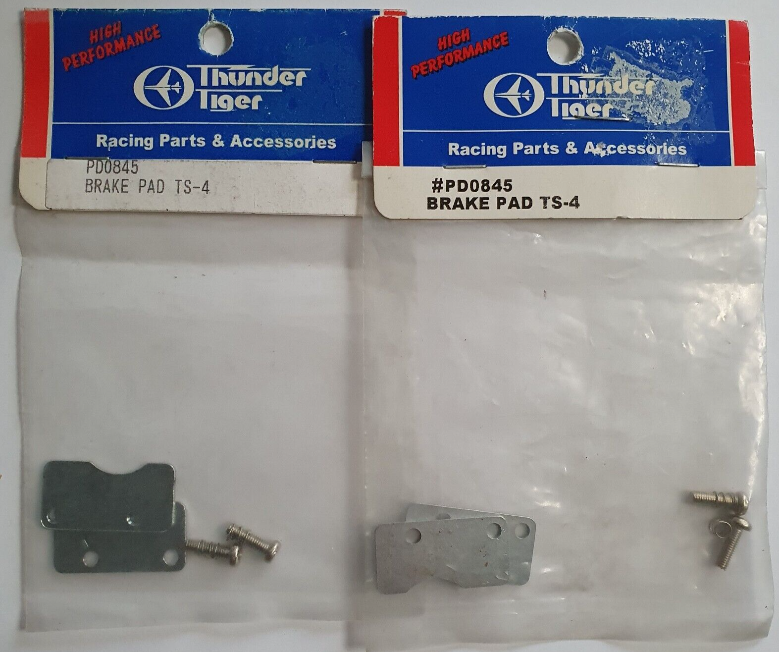 Thunder Tiger PD0845 Brake Pads x 2 Packs- TS-4 - Vintage Rc Spares